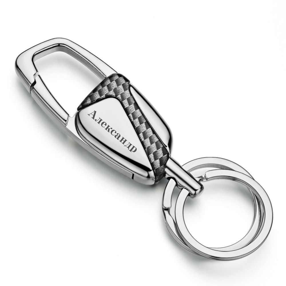 Llavero personalizado con dobl - Initial Ring Custom reseña y precio