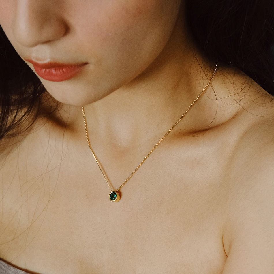 Collares con colgante de 12 pi - Birth Flower Necklace reseña y precio