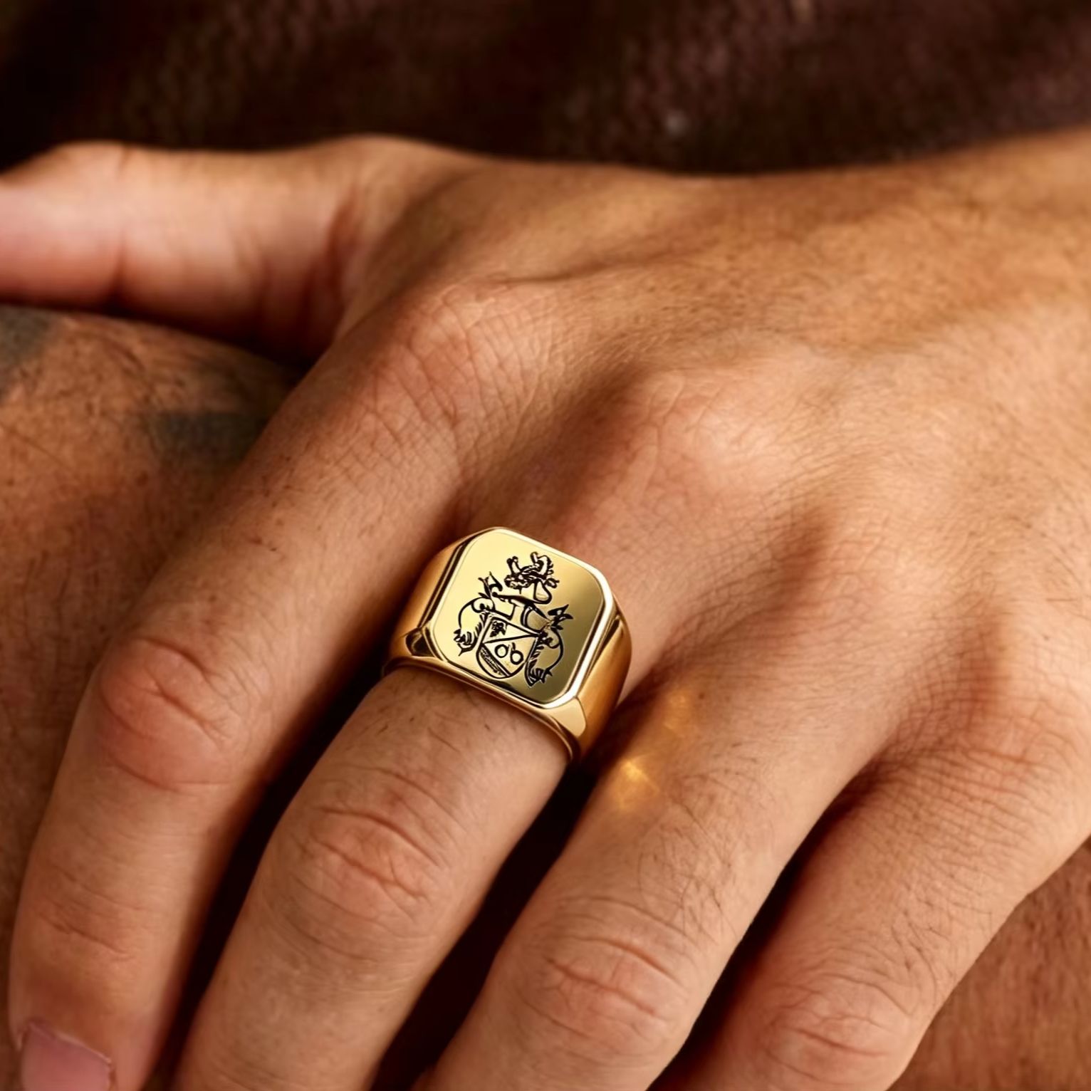 Anillo de Sello Personalizado  - Initial Ring Custom reseña y precio