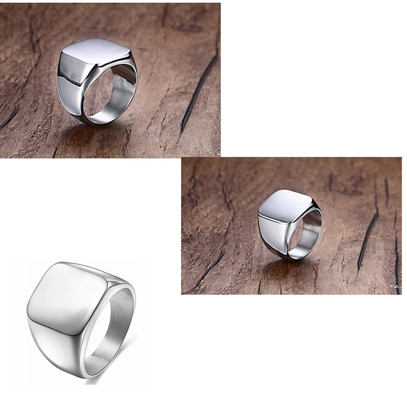 Anillo de acero inoxidable 365 - Initial Ring Custom reseña y precio